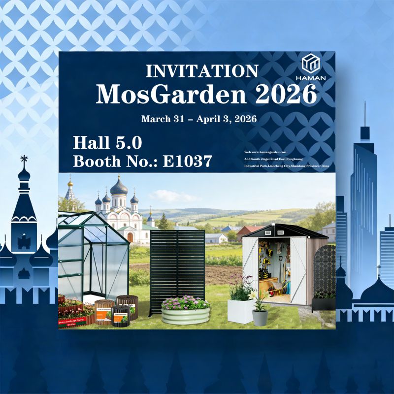 HAMAN GARDEN Invites You to Visit Us at MosGarden 2026